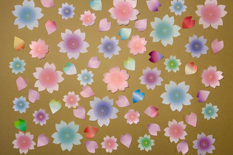 How to make curved petals